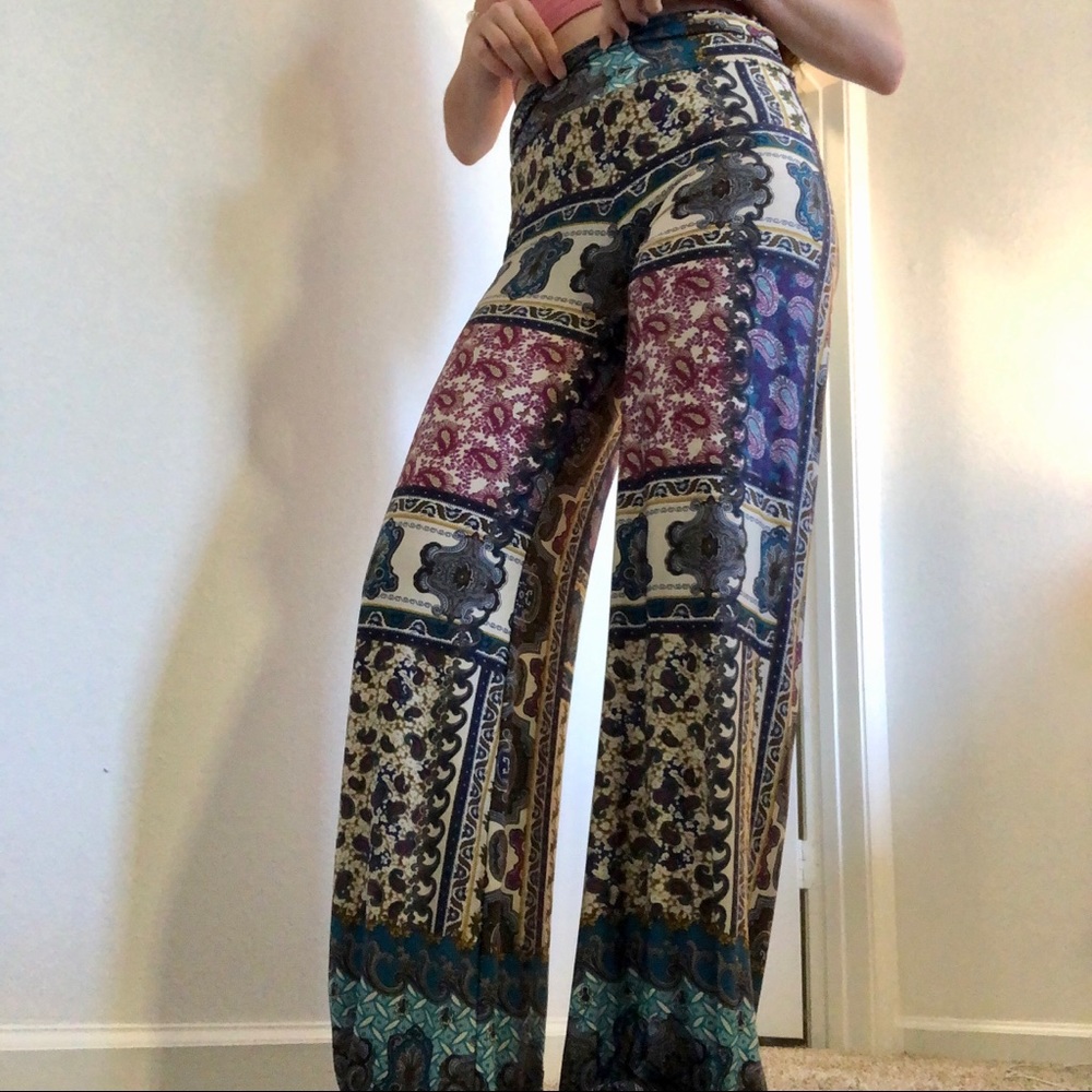 BOHO Flare Pants NWOT